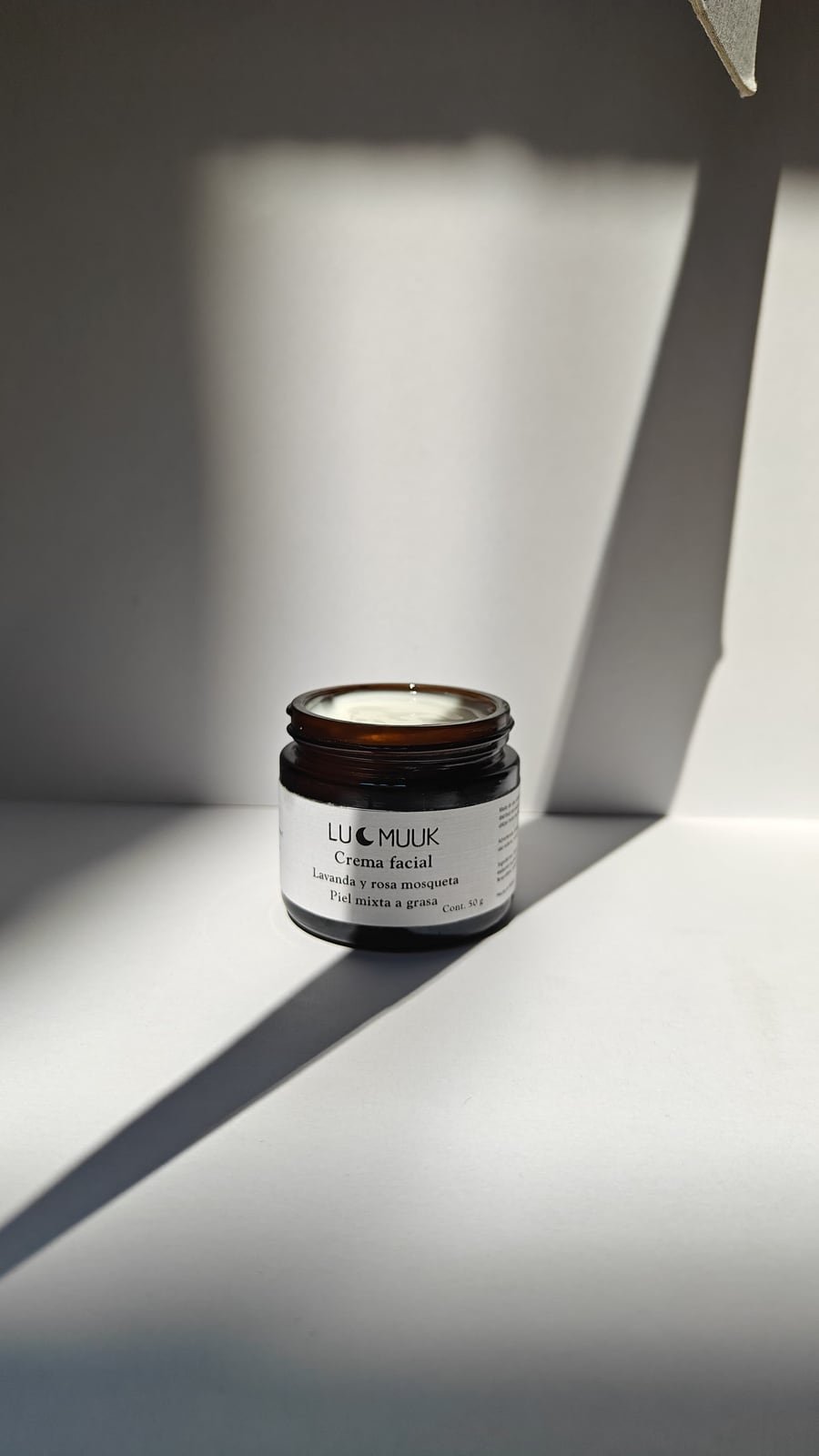 Crema facial para piel mixta-grasa
